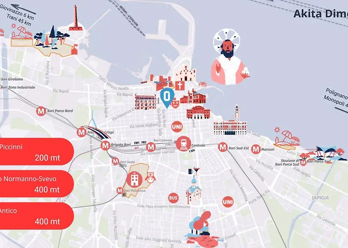 Pensjonat Akita Dimora Bari